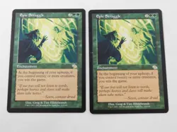 Epic Struggle x2 Judgement Magic the Gathering TCG Trading Card Mtg - Image 1