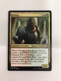 Stangg MTG Magic the Gathering Card NM Near Mint Masters 25 A25 - Image 1