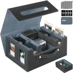 Trading Card Storage Box for MTG, MTG commander deck box，Multi-purpose Deck C... - Image 1