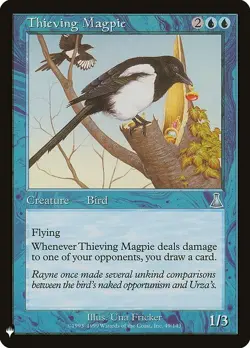 [MTG] Thieving Magpie (UDS-49) (PLST) LP-HP - Image 1