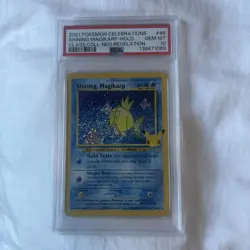 PSA 10 SHINING MAGIKARP 66 CELEBRATIONS CLASSIC COLLECTION POKEMON GEM MINT - Image 1