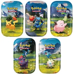 Pokemon TCG Ascended Heroes Mini Tins Assorted Sealed ALL 5 DESIGNS X20 - Image 1