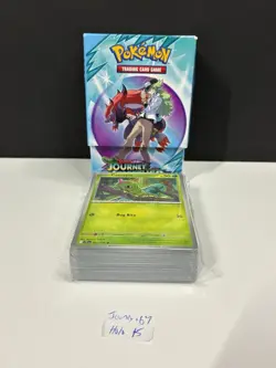 Pokemon Journey Together Bulk: 67 total cards 15 guaranteed holo/reverse holos - Image 1