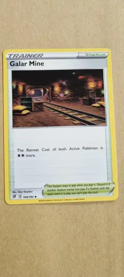 Galar Mine - Pokemon TCG - MP - Uncommon - Rebel Clash 160/192 - Image 1