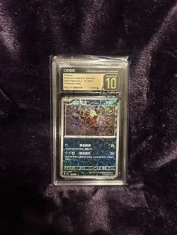 Pokemon Darkrai Gem Pack Vol.3 Prismatic Holo(Rotary) Chinese CGC Pristine 10 - Image 1