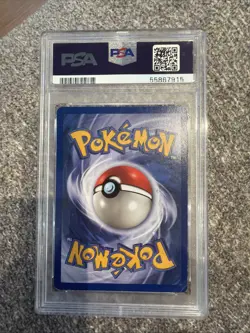 Mathew Sussman 1999 Pokemon Jungle Gold Border Meowth #56 PSA 5 - Image 2