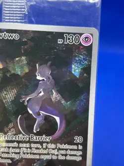 SEALED Pokemon Scarlet & Violet 151 UPC Mewtwo 052 Illustration Rare Promo NM - Image 4