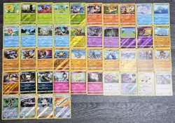 Pokemon 44x Burning Shadows Bundle - Rare, Reverse Holo, Common, Uncommon NM/LP - Image 1