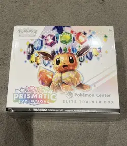 Pokemon TCG: Prismatic Evolutions Pokemon Center Elite Trainer Box ETB - Sealed - Image 1
