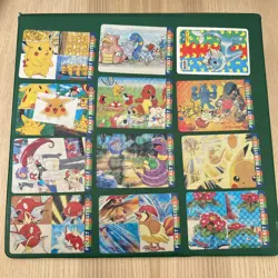 Pokemon Prism Vending Machine Stickers Lot Pocket Monsters On A Binder - Image 2