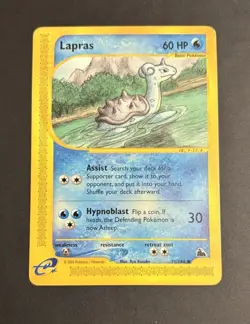 Pokemon TCG – Lapras – 71/144 – Expedition Base Set (E-Series) - Image 1