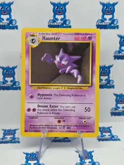 Haunter 29/102 Pokemon Base Set MP - Image 1