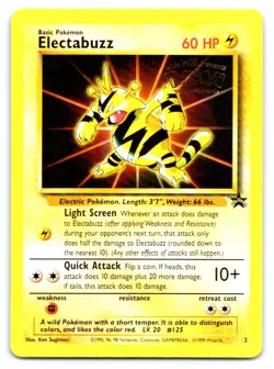 Electabuzz (Movie Promo) Pokemon Promo WoTC Promo 02/53 - Image 1