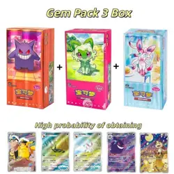 3 Box Pokemon TCG Chinese Horizon Gem Pack VOL.1& 2& 3 Booster Sealed IN STOCK - Image 1