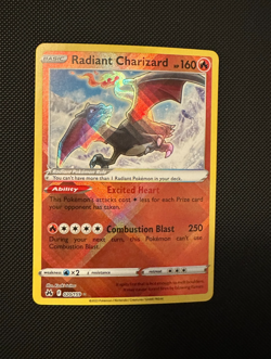 Pokemon TCG Radiant Charizard Crown Zenith 020/159 Holo Rare - Image 1
