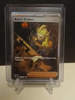 Pokemon Boss's Orders 265/193 Paldea Evolved Special Illustration NM - Image 1