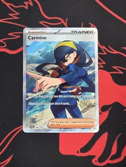 Carmine Full Art 204/167 Sv06: Twilight Masquerade Pokemon TCG - Image 1