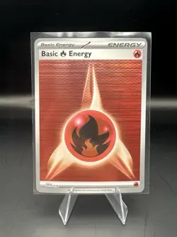 Pokemon SVE EN Basic Energy Fire 018 Black Bolt White Flare Reverse Holo - Image 1