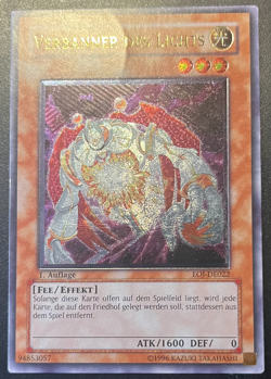 Yu-Gi-Oh! EOJ-DE022 Verbanner des Lichts Strahlens 1. Auflage ULTIMATE RARE - Image 2