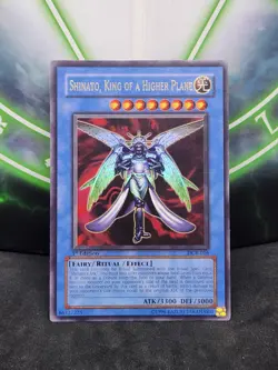 Yugioh Shinato King Of A Higher Plane DCR-016 Ultra Rare 1st Edition NM - Image 1