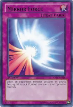 Mirror Force - BP01-EN048 - Rare - 1st Edition - Lightly Played - Image 1