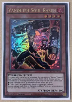 Vanquish Soul Razen WISU-EN016 Ultra Rare 1st Ed - Image 1