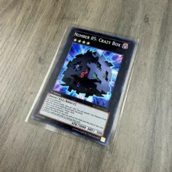 Yugioh Number 85: Crazy Box NUMH-EN033 Super Rare 1st Edition NM - Image 2