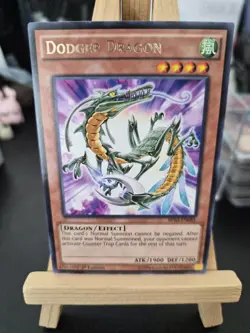 YuGiOh! - Dodger Dragon BP03-EN085 Rare 1st Edition Near Mint - Image 1
