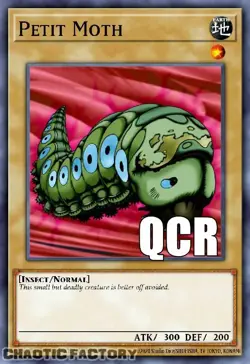 YUGIOH RA04-EN111 Petit Moth Quarter Century Secret Rare 1st Edition NM - Image 1