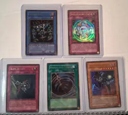 Yugioh Vintage Holo/Rare/1st Edition Lot - 94 cards (HP-LP) List in Description - Image 3