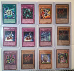 Yugioh Vintage Holo/Rare/1st Edition Lot - 94 cards (HP-LP) List in Description - Image 5