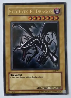 Red-Eyes B. Dragon SDJ-001 Unlimited Ultra Rare Starter Deck: Joey MP - Image 1