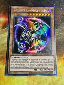 Yugioh! Chaos Emperor Dragon - Envoy of the End (CR) TOCH-EN030 - UNLIMITED - NM - Image 1