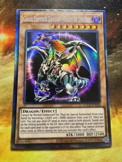 Yugioh! Chaos Emperor Dragon - Envoy of the End (CR) TOCH-EN030 - UNLIMITED - NM - Image 4