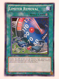 Yu-Gi-Oh! / Limiter Removal / DT04-EN045 / Common / Duel Terminal 4 / (LP) - Image 1
