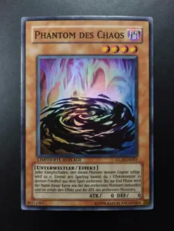 YUGIOH 2007 | PHANTOM OF CHAOS | GLAS-DESE1 | LIMITED | GERMAN | EXCELLENT (LP) - Image 1