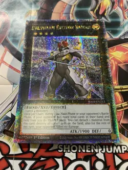 Evilswarm Exciton Knight (Quarter Century Secret Rare) RA04-EN212 Quarter... - Image 2