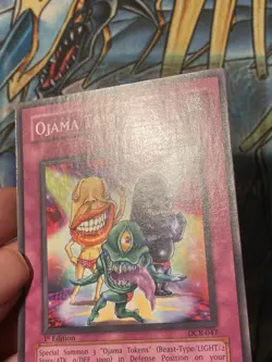 Yugioh Ojama Trio DCR-047 Common 1st Ed VLP/NM - Image 4