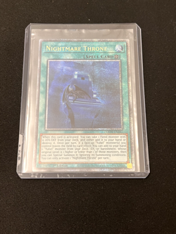NIGHTMARE THRONE Quarter Century • LEDE EN061 • 1Ed • Yugioh - Image 1