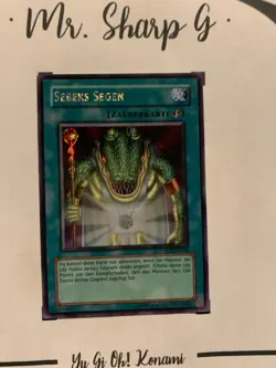 SEBEKS SEGEN - PCJ-DE002 DEUTSCH Yu-Gi-OH! CARD SECRET RARE HOLO KONAMI TCG *PV - Image 4