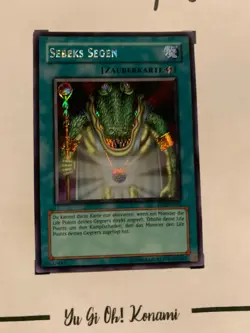 SEBEKS SEGEN - PCJ-DE002 DEUTSCH Yu-Gi-OH! CARD SECRET RARE HOLO KONAMI TCG *PV - Image 5