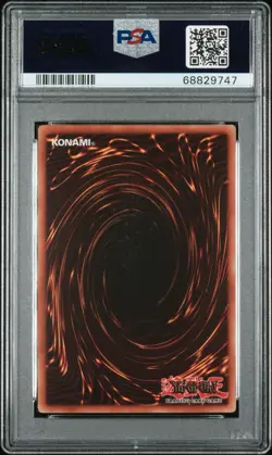 2002 Yu-Gi-Oh! Blue Winged Crown Metal Raiders MRD 1st Edition Common PSA 10 - Image 2