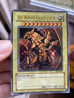 Yu-Gi-Oh! TCG - The Winged Dragon of Ra GBI-003 HOLO Promo - Excellent Condition - Image 1