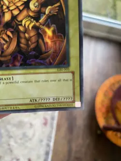 Yu-Gi-Oh! TCG - The Winged Dragon of Ra GBI-003 HOLO Promo - Excellent Condition - Image 4