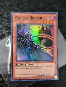 Yu-Gi-Oh! TCG Vampire Hunter Mega Pack 2014 MP14-EN155 1st Edition Super Rare - Image 1