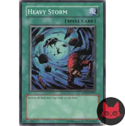Yugioh Heavy Storm YSD-EN027 Common MP - Image 1