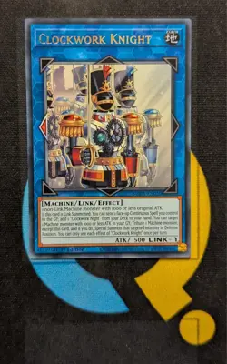 SUDA-EN050 Clockwork Knight Ultra Rare 1st Ed YuGiOh - Image 1