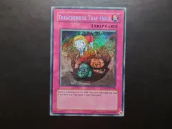 Yugioh - Treacherous Trap Hole CSOC-EN089 Secret Rare - Image 1