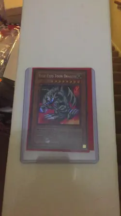 Blue Eyes Toon Dragon 1st Edition Yu-gi-oh Card (MRL-000) NM Condition - Image 3