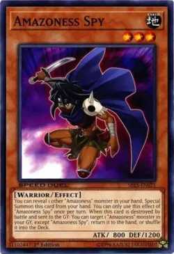 Amazoness Spy - SBLS-EN021 - Common - 1st Edition - Lightly Played - Image 1